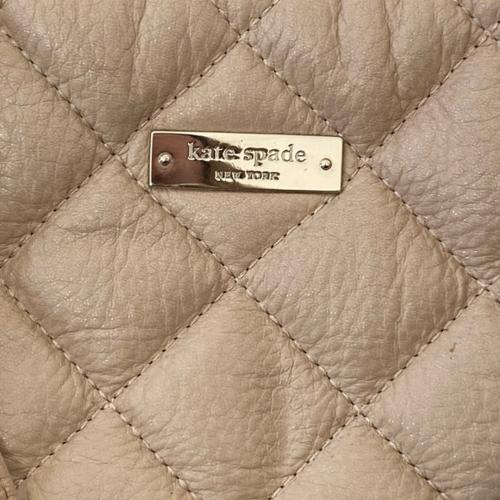 Kate Spade New York Cream Purse Handbag with Dust Cover 🐝 - Picture 10 of 13